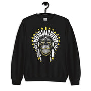 Jacksonville Spirit Sweatshirt – Gorilla in Indian Head Dress